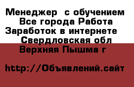 Менеджер (с обучением) - Все города Работа » Заработок в интернете   . Свердловская обл.,Верхняя Пышма г.